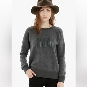 Madewell “Noir” sweatshirt - size medium